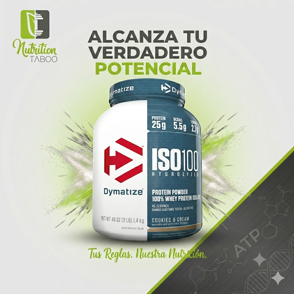 ISO 100 Dymatize Nutrition 3LB Vainilla Gourmet